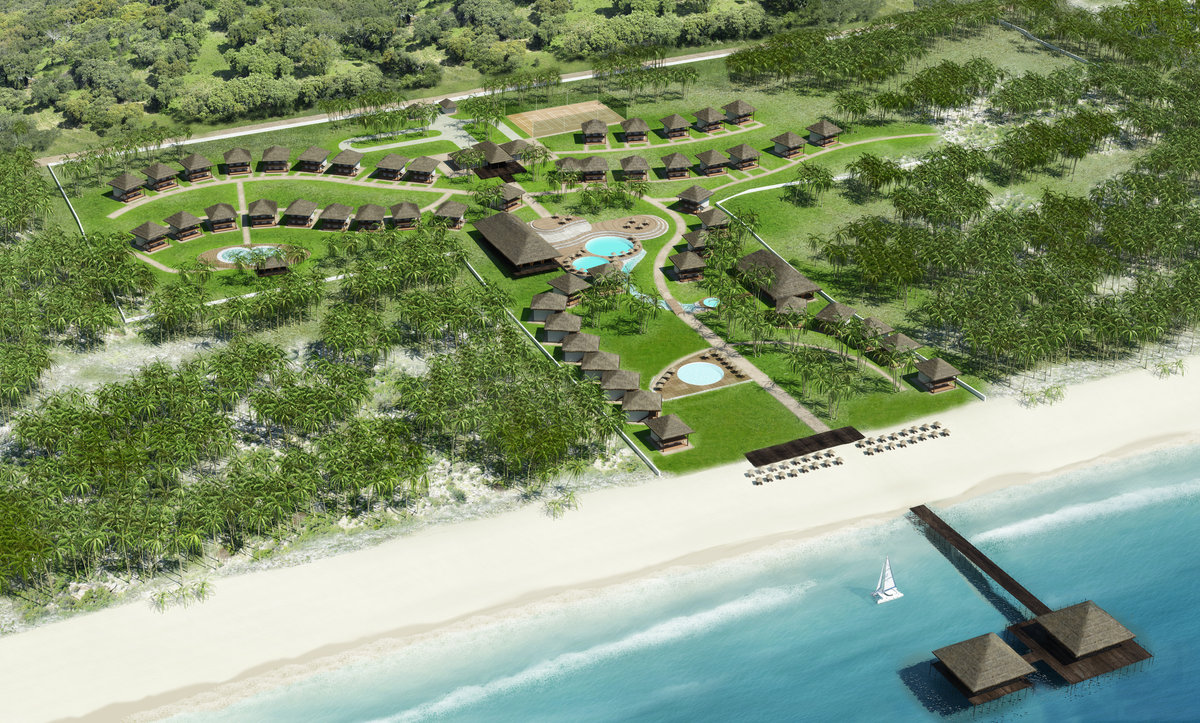 Wizualizacja projektu Palm Hotel