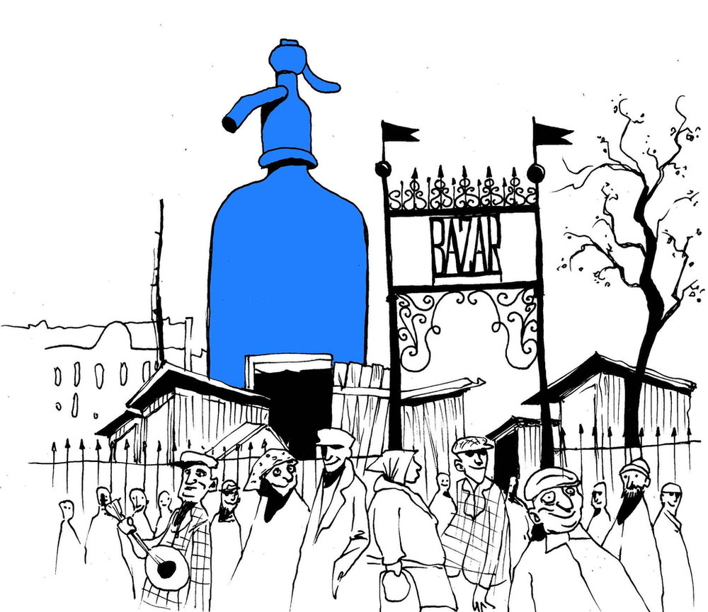 Grafika „Bazar”