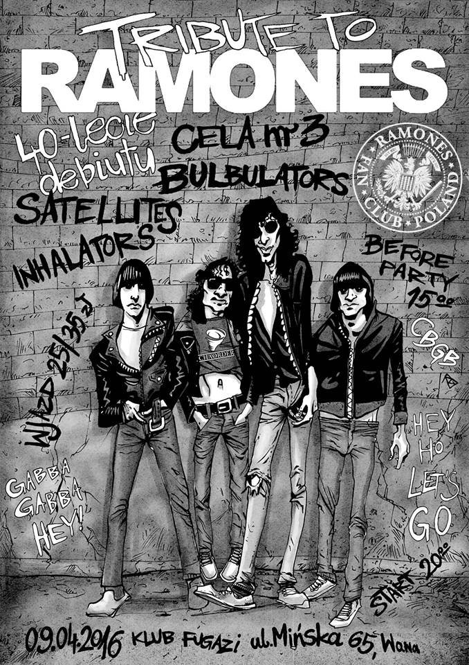 Grafika „Ramones”